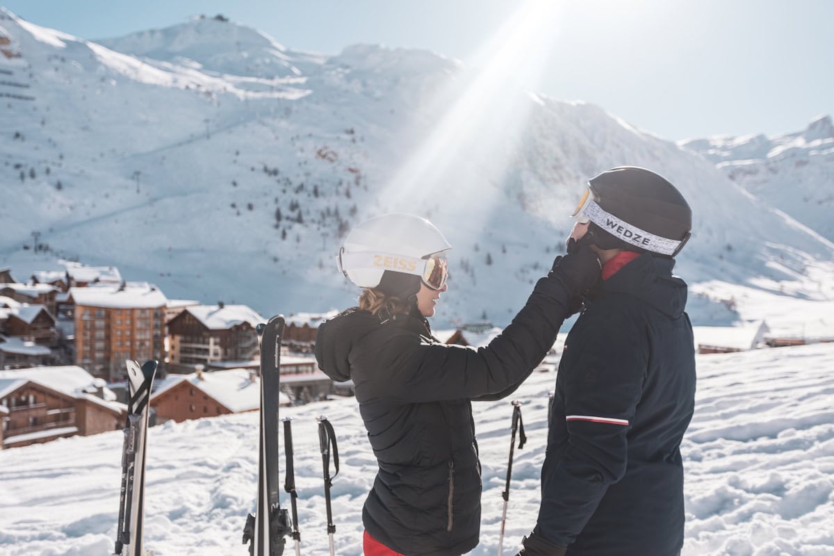 Skieur à Tignes - NGPROD